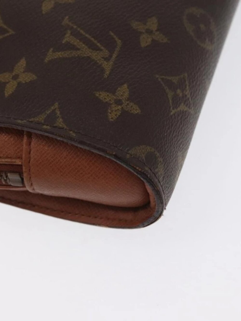 LOUIS VUITTON Monogram Orsay Clutch Bag M51790 LV Auth - Picture 12 of 16